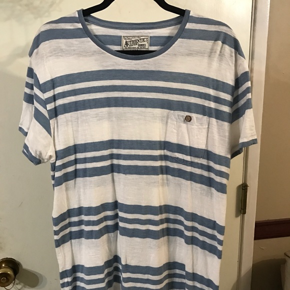Two Urban Outfitters Authentic Garments pocket t's - Picture 5 of 6